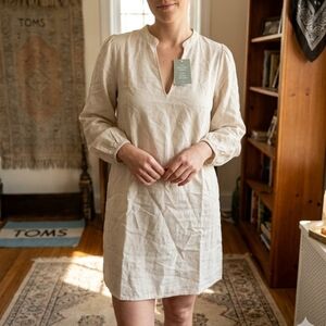 H&M Cream Mini Dress